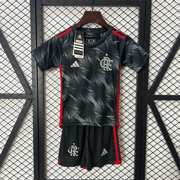 Camiseta Flamengo Replica Tercera Ropa Niño 2024/25